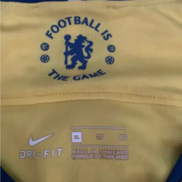 Original Nike Men’s Chelsea 2018-19 away jersey size XL - Picture 7 of 8